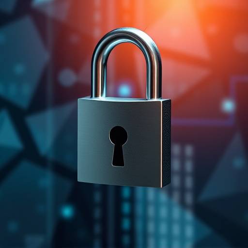 Candado cerrado, simbolizando la protección de la privacidad de los datos.